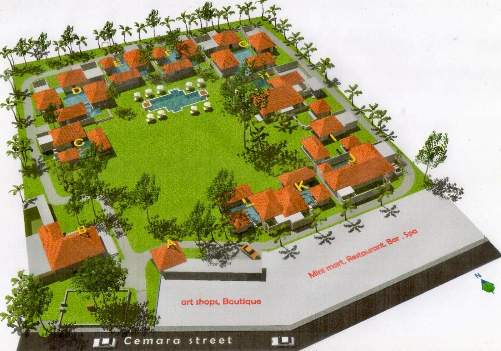 Natah Bale Villas Sanur Esterno foto