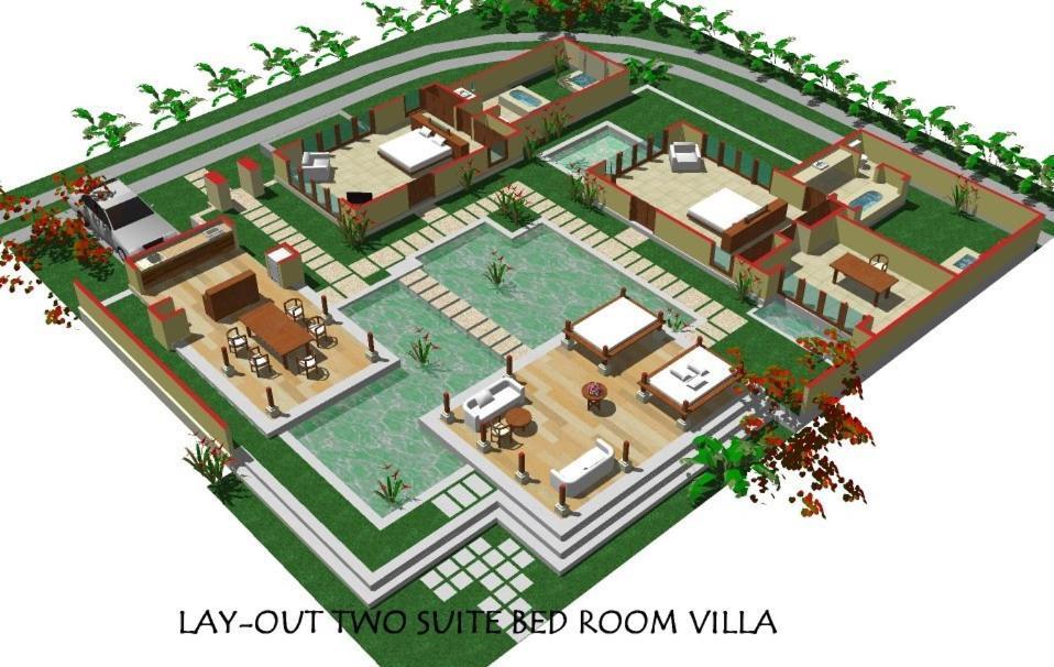 Natah Bale Villas Sanur Esterno foto